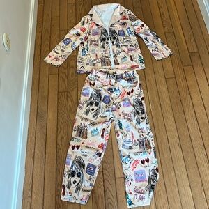 Taylor Swift Silk Kids PJs